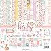 Produktbild Echo Park Paper Company Hello Baby Girl Collection Kit Papier, Pink, Petrol, Gelb, Lila, Orange