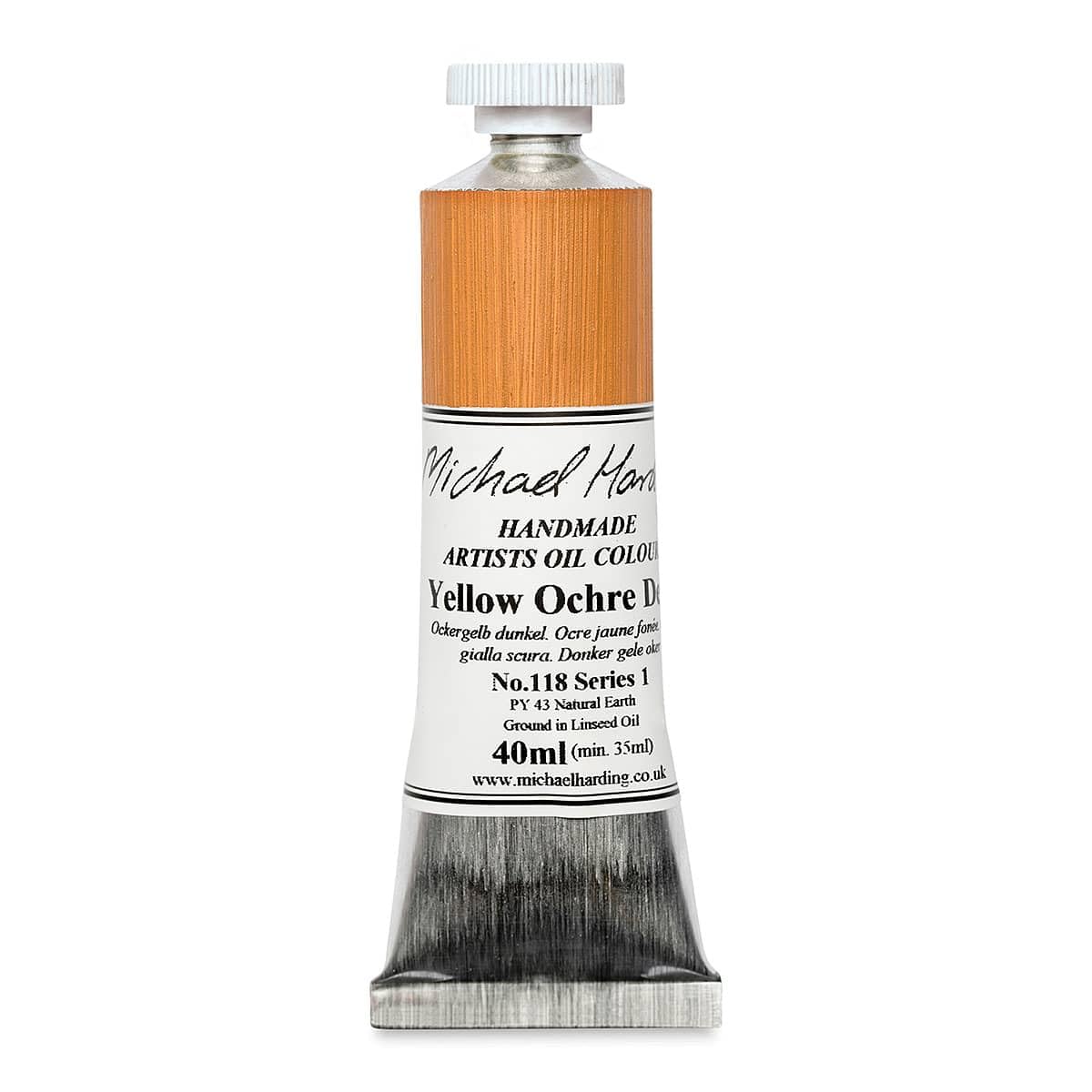 Michael Harding Yellow Ochre Deep Oil Colour : 40Ml