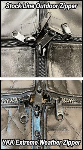 Image of Premium Quilted Winter Front for Volvo VNL 2018-2025 3rd Gen Hood (Upgraded Snow and Ice YKK Zipper)