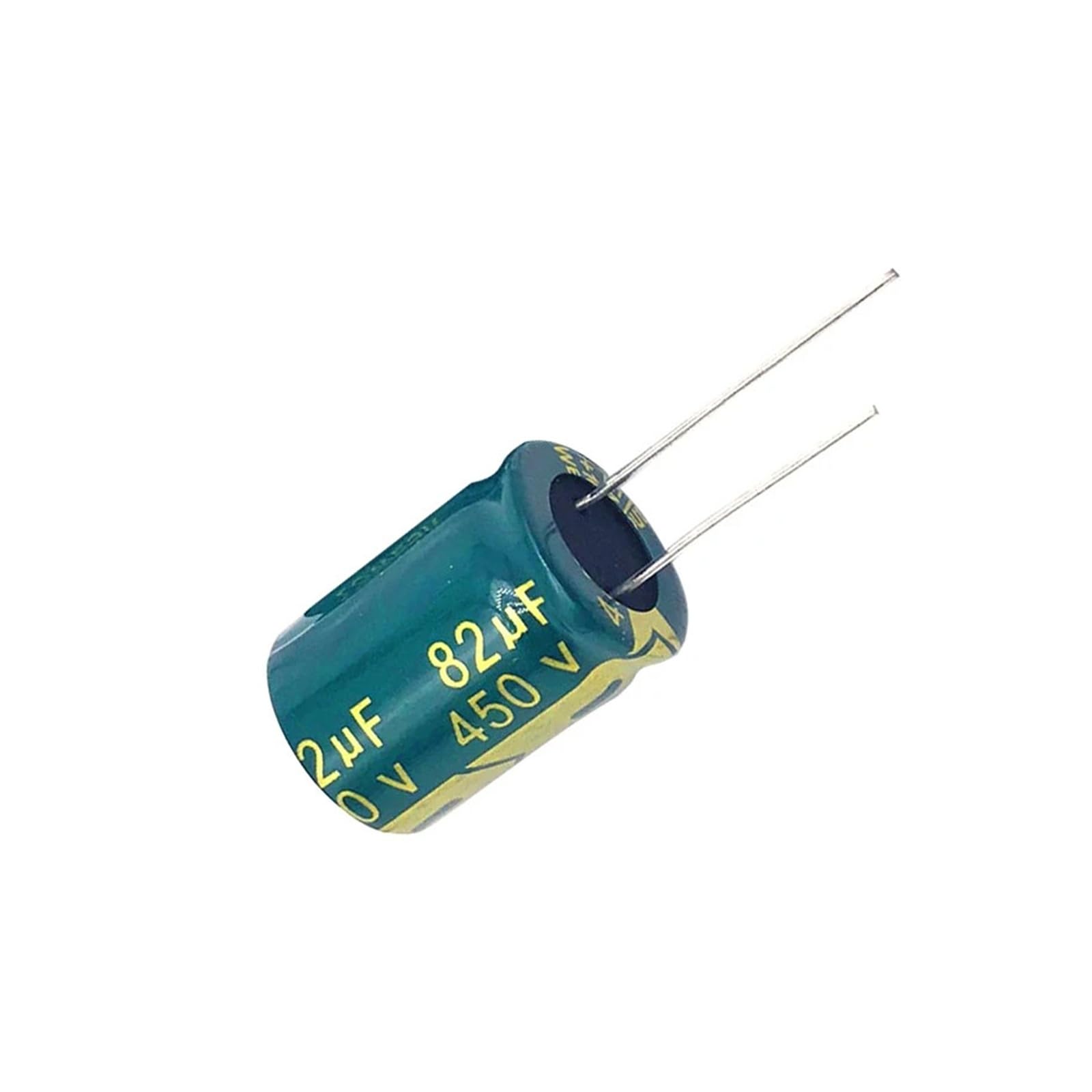 Condensateur électrolytique aluminium 450V 82uF 18x30mm de rechange pour alimentation