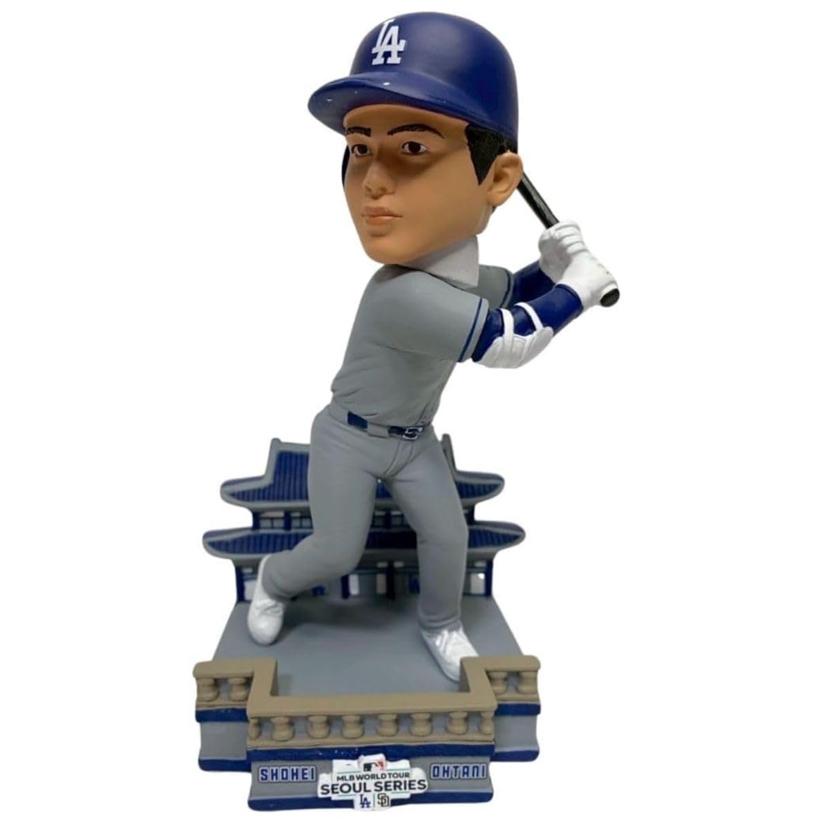 値下げ ボブルヘッド 大谷翔平 FOCO シリアルNO付き 世界限定2024個 Amazon | 【世界限定2024個】大谷翔平 ボブルヘッド MLB公式 FOCO 2024
