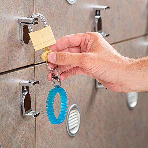 Nite Ize Chaveiro KWB-03-R6, pulseira elástica com clipe S-Biner Clip, azul