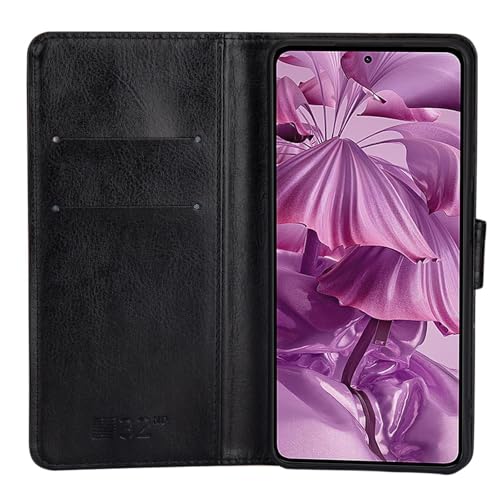 32nd Book Wallet PU Leather Case Cover for HMD Pulse/Pulse Pro/Pulse Plus, Flip Case With RFID Blocking Card Slots - Image 3