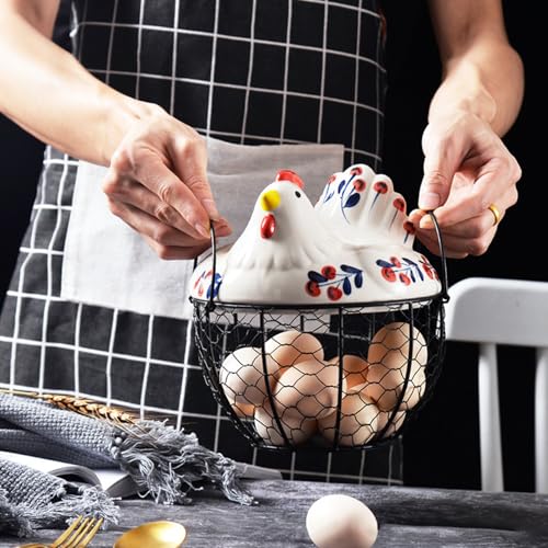 Cesta para huevos con base segura para evitar roturas en la cocina de casa 7