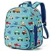 Telena Kids Backpack for Boys Girls, Cute Water Resistant Toddler Preschool Backpack with Adjustable Padded Straps, Blue Unicorn