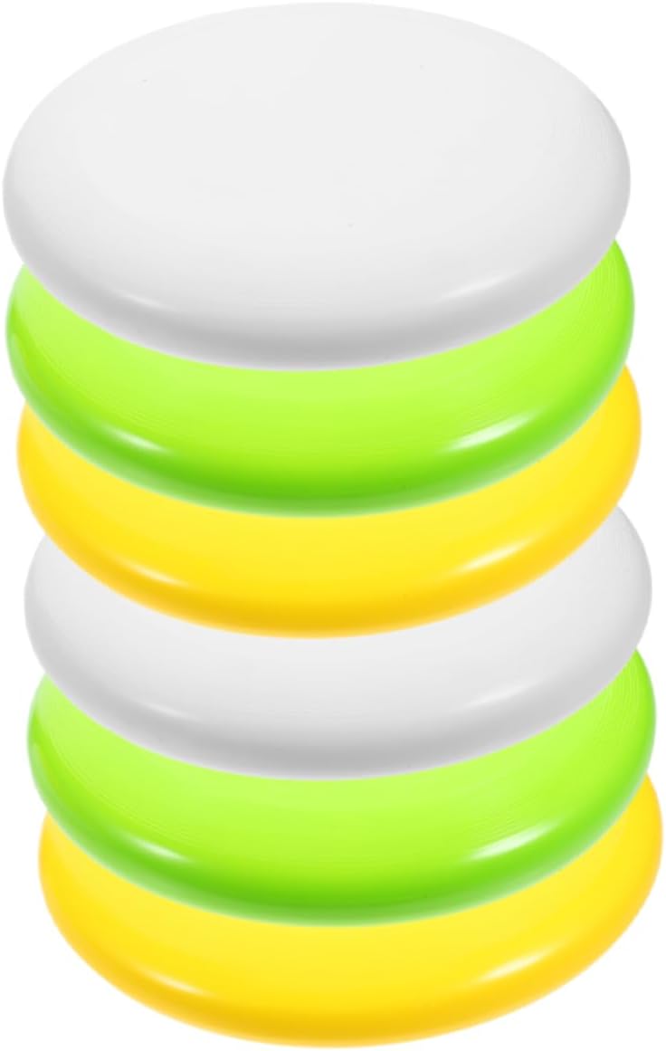 6Pcs Disc Golf Putter Pack Lightweight Midrange Discs for Beginners and Professionals Durable Pe Material for Outdoor Fun for Golf Enthusiasts and Casual Players