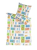 werkzeugkiste traktor vorne BESTE QUALITÄT FÜR UNSERE KINDER: Der Kopfkissenbezug und die Kuscheldecke sind Öko-Tex 100 geprüft und zu 100% aus Baumwolle. Weil nur das beste für unsere Kleinen in Frage kommt!