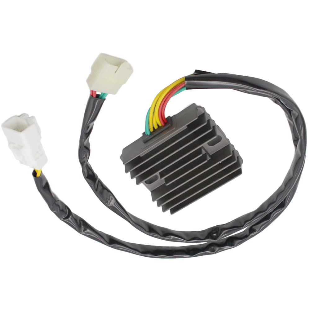 MACHSWON Rectificador regulador de voltaje de motocicleta, SH678PA SH678C-13, 31600-MEE-003, 31600-MEE-872, Compatible con Honda CBR F4i 600 2001-2006