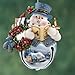 The Bradford Exchange Thomas Kinkade Snow-Bell Holidays Snowman Ornaments: Set of Three