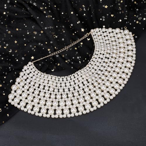 Collier de perles à plusieurs rangs pour sublimer une robe de mariée - 5