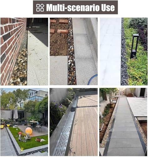Rejilla de drenaje de zanja de 1m para recogida de agua pluvial 6