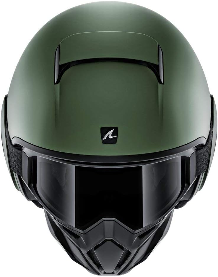 Best Seller SHARK HE3306DGMAXL Unisex-Adult Full Face Helmet (Matte Green, XL - 61-62 cm - 24-24.4'') Super Brands SHARK HE3306DGMAXL Unisex-Adult Full Face Helmet (Matte Green, XL - 61-62 cm - 24-24.4'')