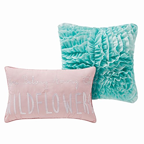 Avondale Manor Flora 5-Piece Comforter Set, Blue, Twin #TOP2