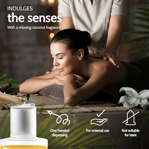 Vibratissimo “Coconut” - Exotic Massage Oil with Coconut, Love Oil, Erotic Oil, 100 ml - Image 6