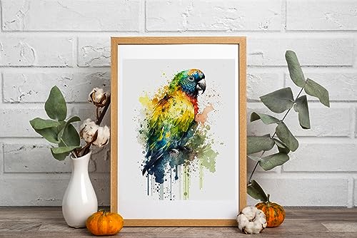 Image of Moohue Stamped Cross Stitch Kits for Adults Beginners Animal Birds Counted Cross Stitch Kits for Adults Advanced 14 Count (Animal 1)