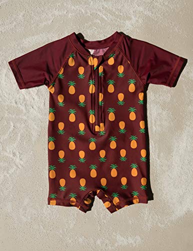 Image of Leveret Baby Boys Girls One Piece Rashguard UPF 50+ (Size 3-24 Months)