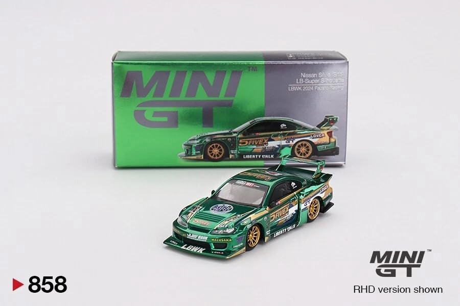 Amazon.com: Diecast Model Car Compatible with Mini GT 1:64 Nissan