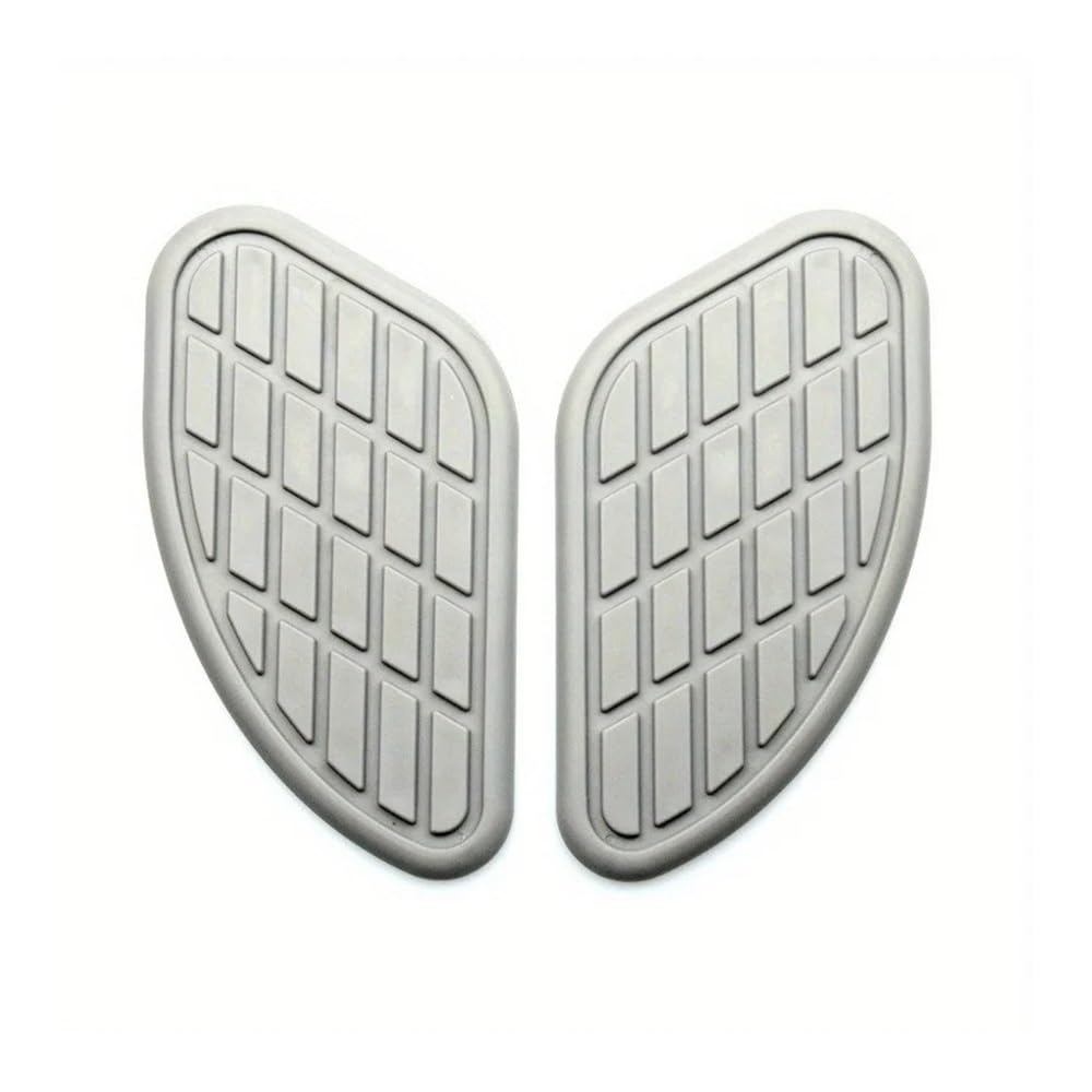 Motorcycle Fuel Tank Sticker 2Pcs Motorcycle Gas Fuel Tank Rubber Sticker Protector Knee Tank Pad Grip Decal for for
