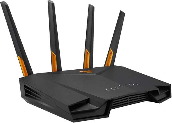 ASUS TUF-AX3000 V2 - Routeur Gaming AX3000 avec Wi-FI 6 (802.11ax) Double Bande, Mode Gaming Mobile, AiProtection Pro Gratuit à Vie, AiMesh, Gear Accelerator, Port Gaming et Adaptive QoS - 2