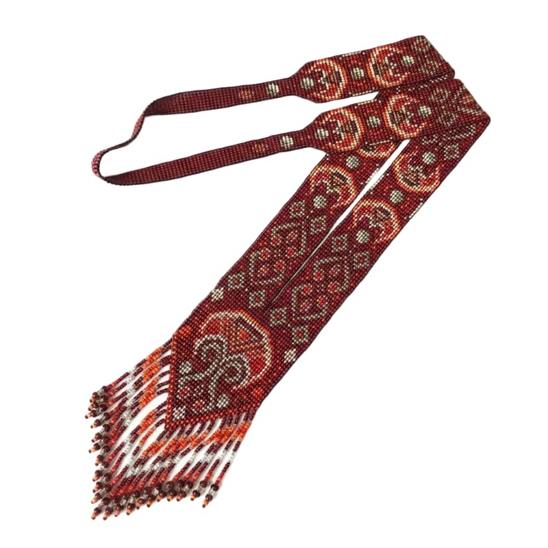 Collier gerdan ukrainien multicolore idéal pour sublimer une tenue bohème chic