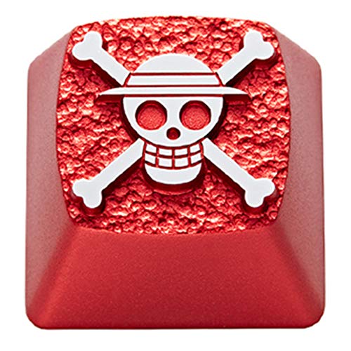 Image of ZOMOPLUSxONEPIECE Custom Keycap,1pc Keycap for Mechanical Keyboard,Anime Flag Keycap for ESC Key,Suitable for Cherry Gateron Mechanical Switches (Luffy)