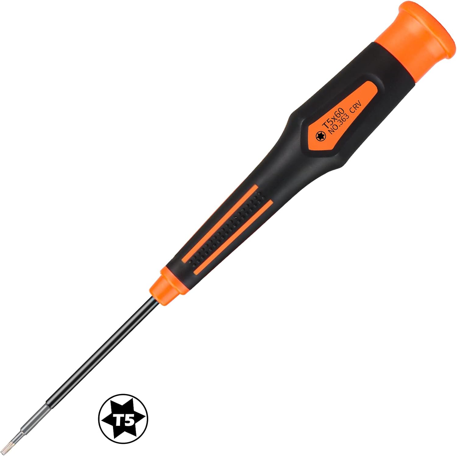 T5 Torx Screwdriver, Novoard 6pointed T5 Scrwdriver Hardened