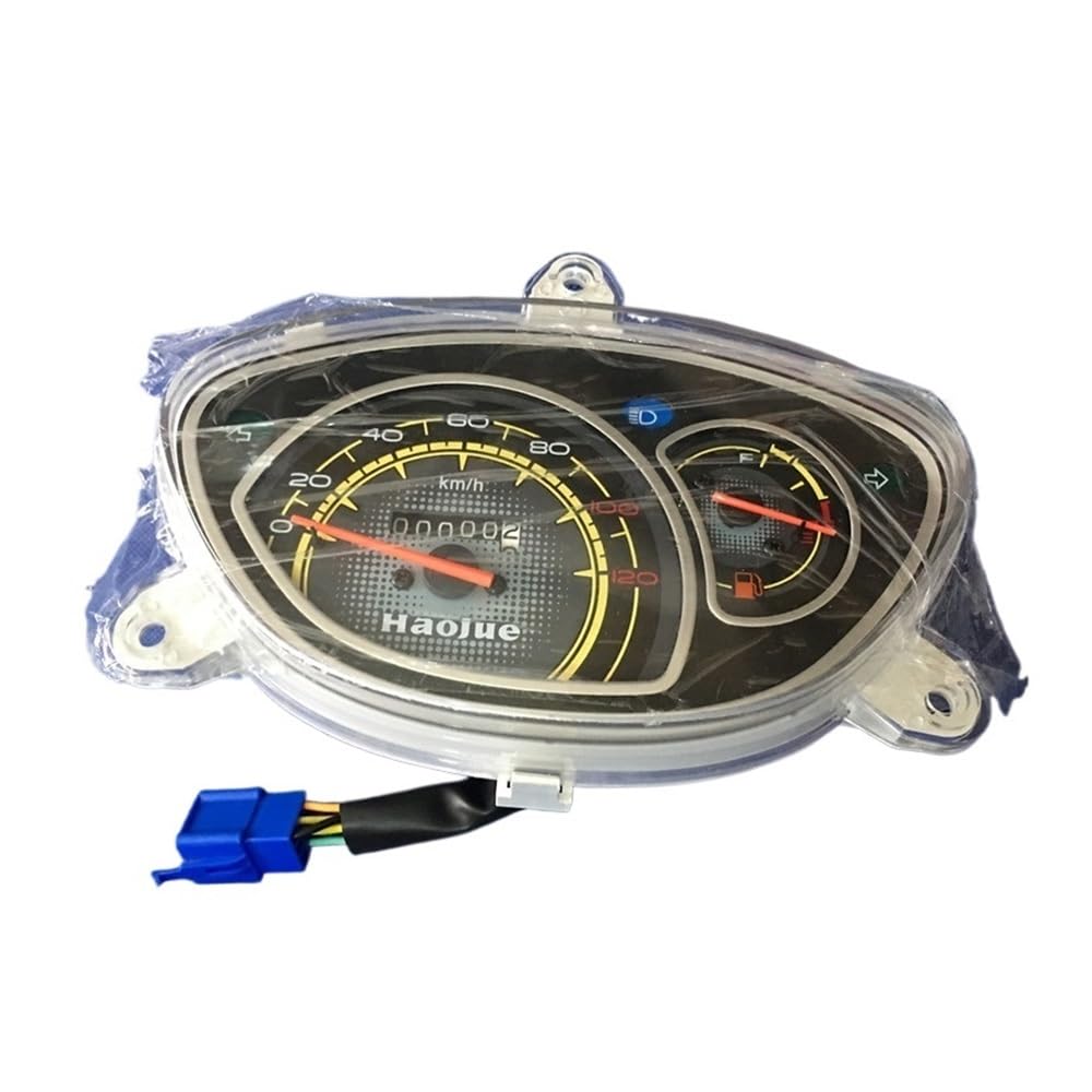 Speedometer Odometer Meter Motorcycle Accessories Instrument Assembly HJ100T-7D / 7C / 7M Instrument Glass Odometer Speedometer Velometer Odometer for Motorcycle