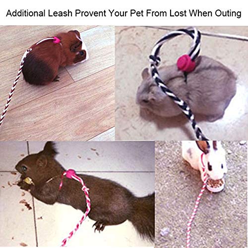 ADOGGYGO Small Animals Guinea Pig Hamster Carrier Bag with Strap Breathable Portable Outgoing Bag for Hamster Hedgehog… - Image 7