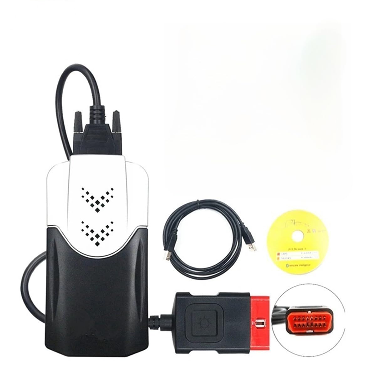 2021.11 Tnesf Orpdc OBD Voiture Camion Outil d'interface de Diagnostic pour vd150 vd tcs 2020.23 OBD2 Accessoires Scanner Voiture Outils de Diagnostic OBD-II (Uniquement Le Scanner)