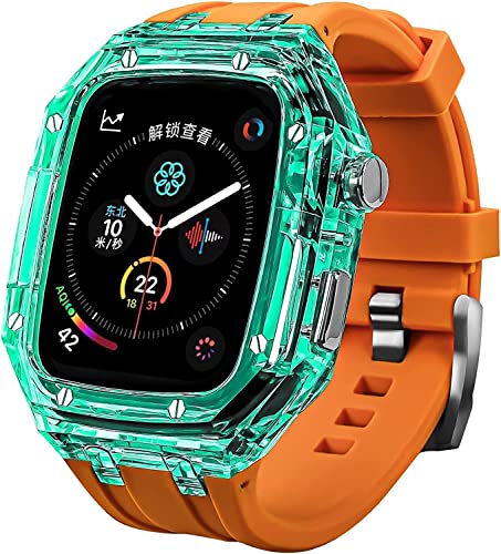 Coque silicone Apple Watch transparente pour le sport et vos séances de fitness