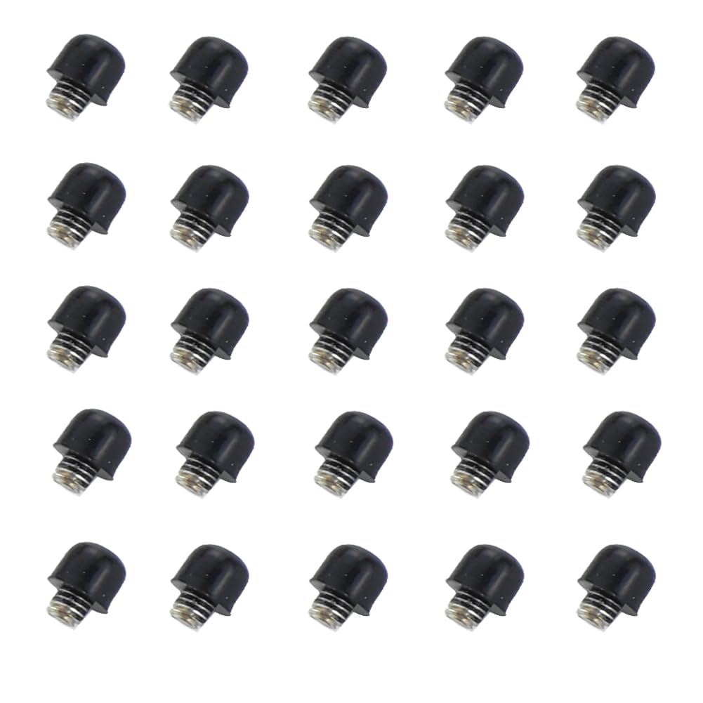 30Pcs 2.5mm Hair Scissors Rubber Silencer Barber Hair Shears Rubber Muffler Mini Scissor Bumpers Silencer Accessories Replacement for Barber Salon