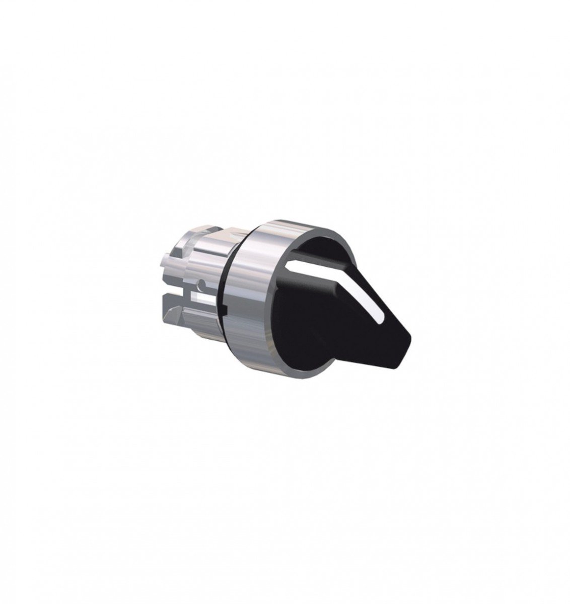 Schneider Electric, Harmony, ZB4BD8, Black Selector Switch Head Ø22, 3 position spring return