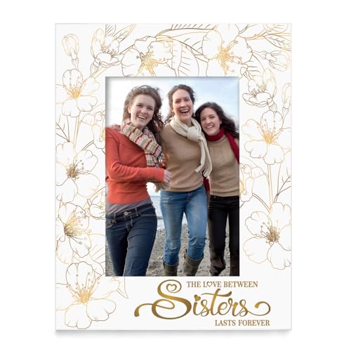 KATE POSH Sisters Gold Picture Frame, The Love Between Sisters