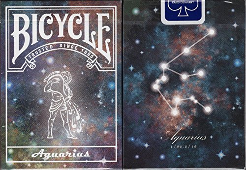 Bicycle Constellation Playing Cards - 12 Designs (Aquarius)