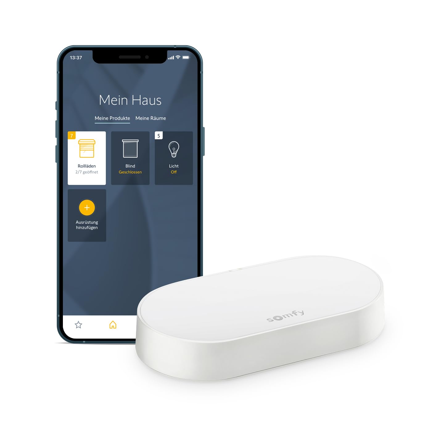 Somfy Connectivity Kit Steuerung von Rolläden Garagentore Beleuchtung Sprachsteuerung