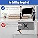 Febbya TV Legs Universal,2 Pcs Replacement TV Stand Base Pedestal Feet with Screws,Replacement TVs Stand Legs Easy to Install,Non-Slip TVs Feet for Compatible with Samsung LG Hisense JVC 24-55 Inch