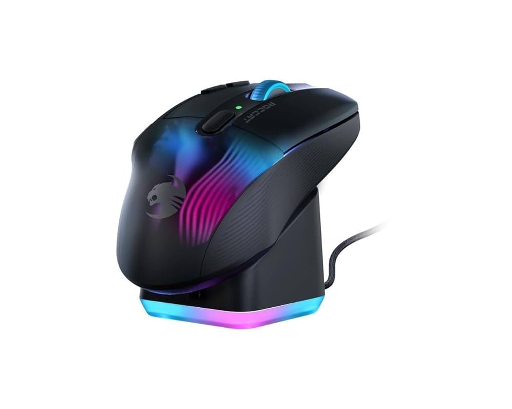 Roccat Kone Xp Air ROC-11-442-02 Mysz, Czarny, 19K DPI