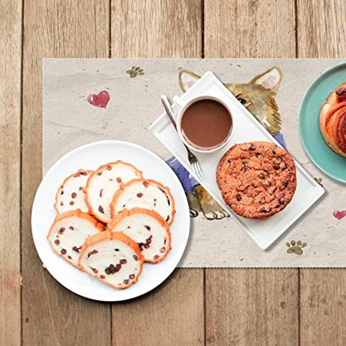 Sets de table aquarelle chiot pour décorer votre salle à manger - 7