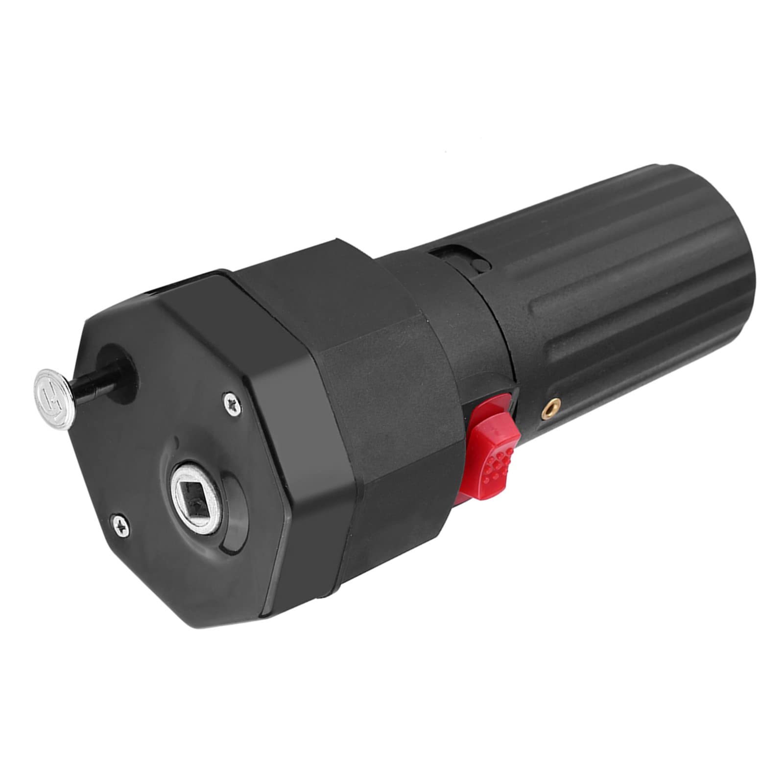 Grillrotator, Drehspiessantrieb batteriebetrieben schwarz 6x6mm Loch für Grill