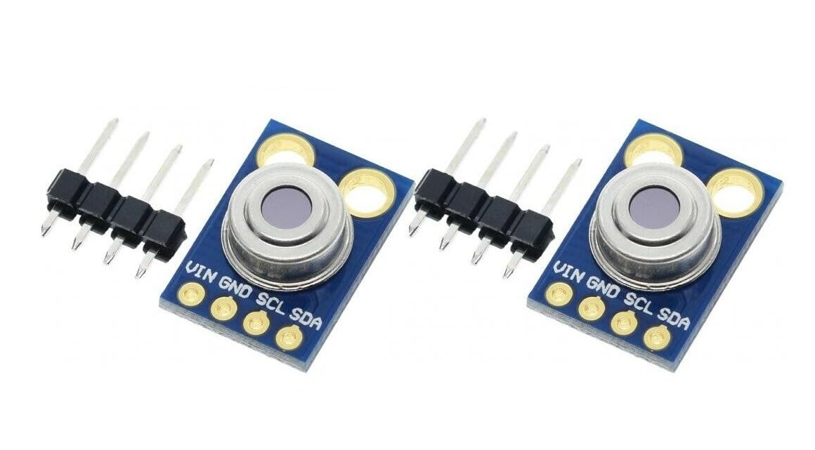 2 uds GY-906 MLX90614 Módulo Sensor de Temperatura infrarrojo sin Contacto MLX90614ESF