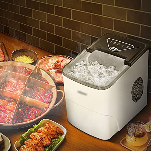 Fabricadora de hielo eléctrica portátil CLoxks de mostrador compacta miniatura 2