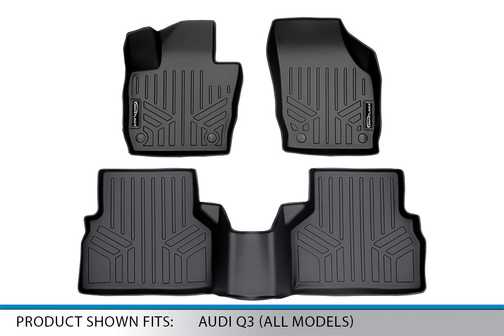 Smartliner 3D Alfombrillas para Audi Q3 2015–2018, Juego Completo
