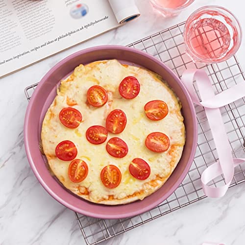 Cute-Deep-Kitchen-Nonstick-Baking-Dish-Round-Baking-Pan-Homemade-Pizza-Baking-Pan-Non-Stick-Pizza-Pan-Carbon-Steel-Pizza-Pan-Baking-Dish-Set