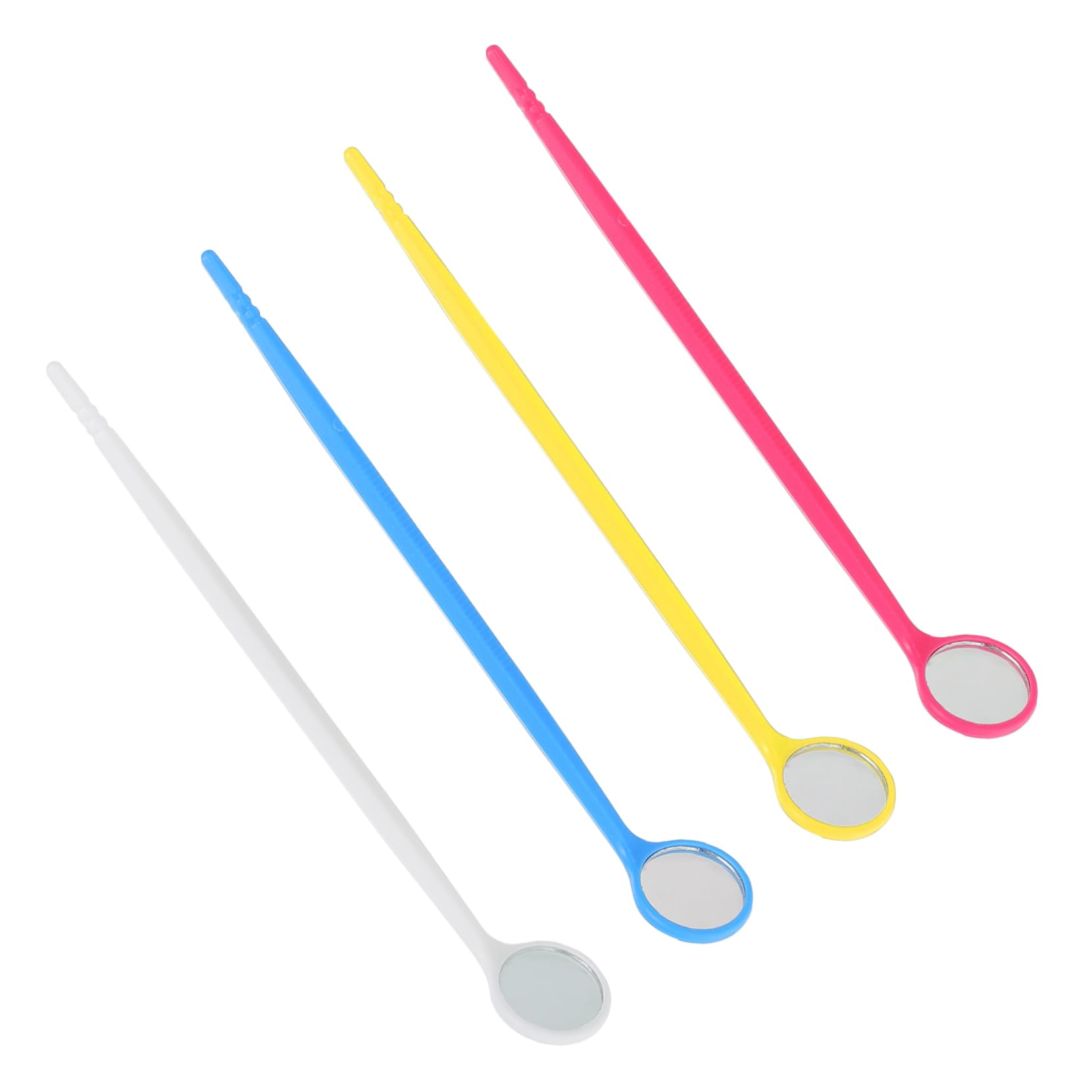 MAGICLULU 3 Set Specchietti Usa E Getta A Forma Di Dentista Adulti Attrezzo Orale Kit Con Specchi Per Esami Orali Specchi Orali Specchietti Di Ispezione Plastica 20 Pezzi*3