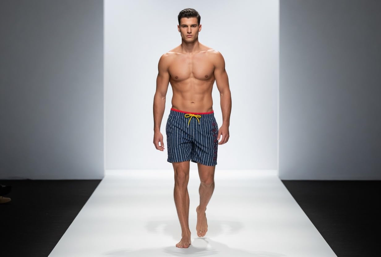 Navigare Boxer Mare - Bañador para hombre, pantalones cortos de baño, también en tallas conformadas H