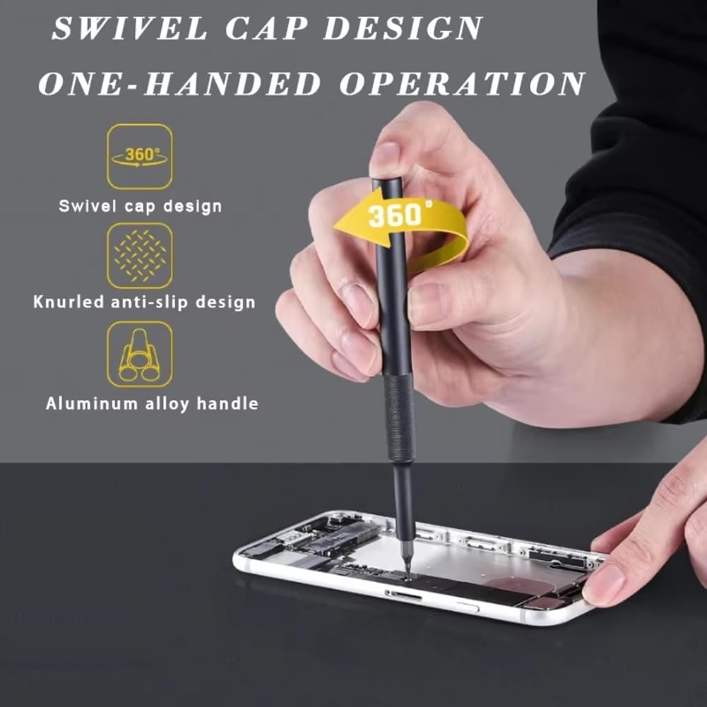Magnetyczne końcówki wkrętakowe Torx Hex Bit Professional Repair Men Tools Kit do PC Watch Camera