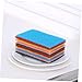 SKISUNO 100pcs Kitchen Cleaning Sponges Dish Scrubbers Long-Lasting Soft Absorbent Bowl Scrubbers for Dishes Utensils Walls Windows Floors Random Color