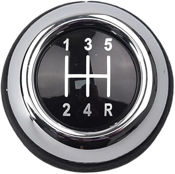 Manual Gear Shift Knob Gear Shifter Lever Head Manual Transmission Handle Stick Replacement for Mini Cooper R55 R56 R57 R58 R59 R60 R61 F54 F55 F56 F57 5-Speed