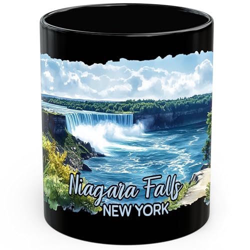 Niagara Falls New York Ceramic Coffee Mug 11oz NY Waterfall