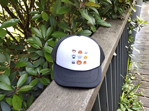 Wisedeal Boys' Cute Lion Elephant Animal Heads Kid Trucker Hat Adjustable Mesh Baseball Cap For Boys Girls Youth #TOP4